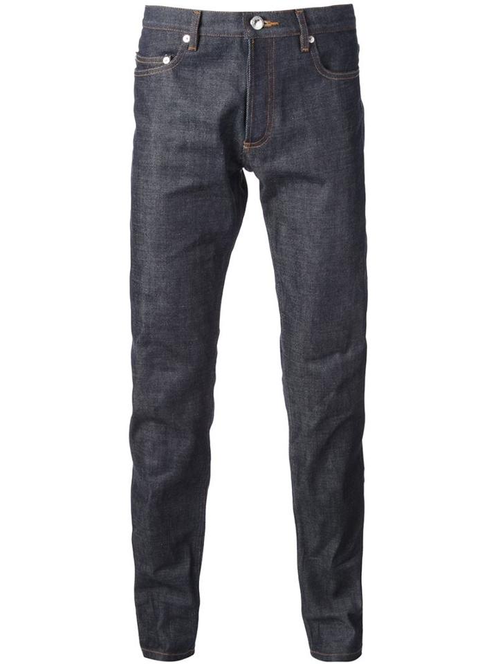 A.p.c. 'new Standard' Jean, Men's, Size: 31, Blue, Cotton