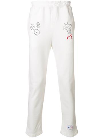 Xander Zhou Slim Joggers - White