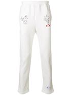 Xander Zhou Slim Joggers - White