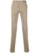 Pt01 Side Fastened Tailored Trousers - Nude & Neutrals