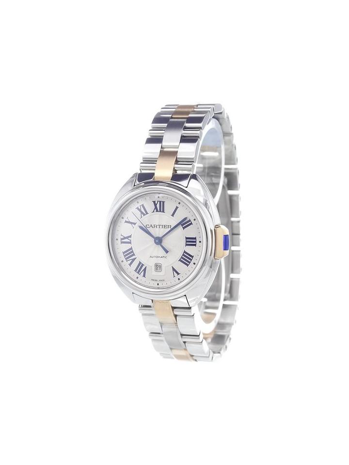 Cartier 'clé' Analog Watch, Women's, Metallic