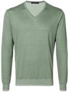 Falke Classic Fitted Sweater - Green