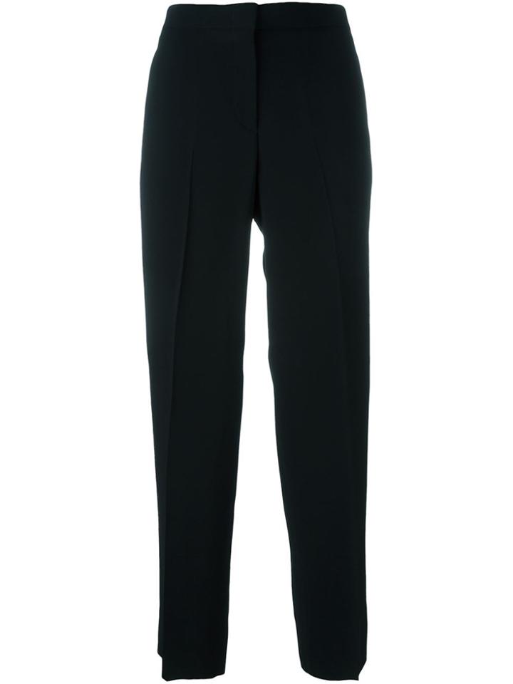 Emilio Pucci Tapered Cropped Trousers - Black