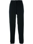 Emilio Pucci Tapered Cropped Trousers - Black