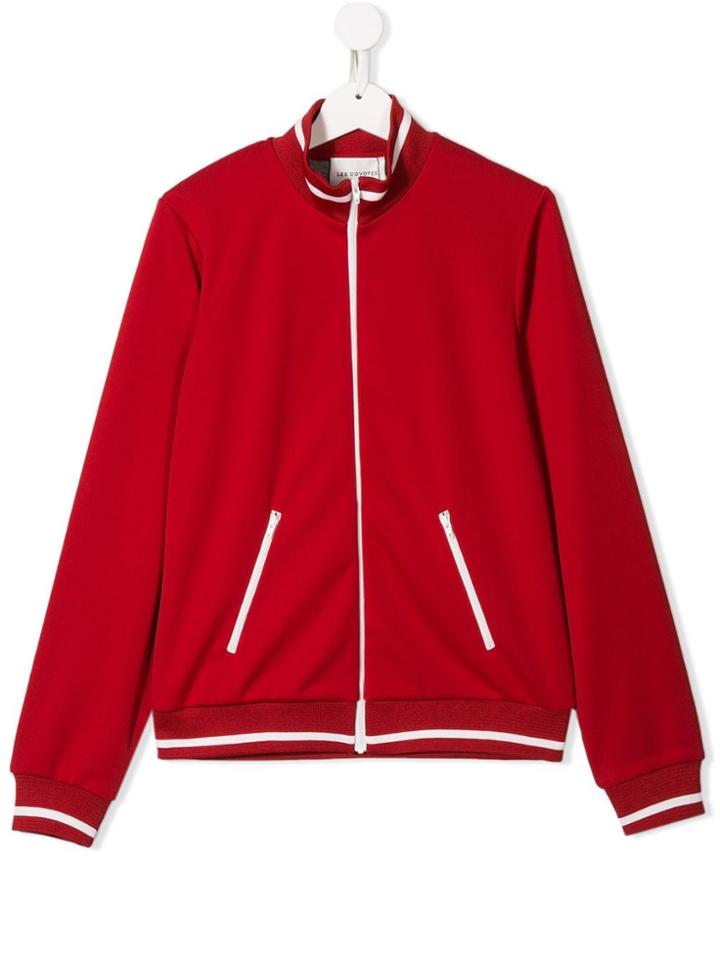 Les Coyotes De Paris Casual Sports Jacket - Red