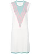 Barrie Chevron Knit Dress - Multicolour