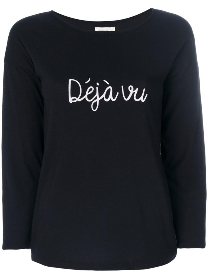 Chinti & Parker Déjà Vu Top - Black