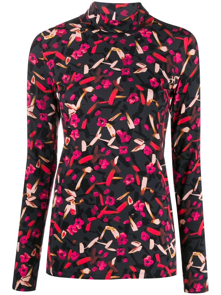 Dorothee Schumacher Floral Slim Jumper - Grey