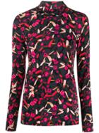Dorothee Schumacher Floral Slim Jumper - Grey