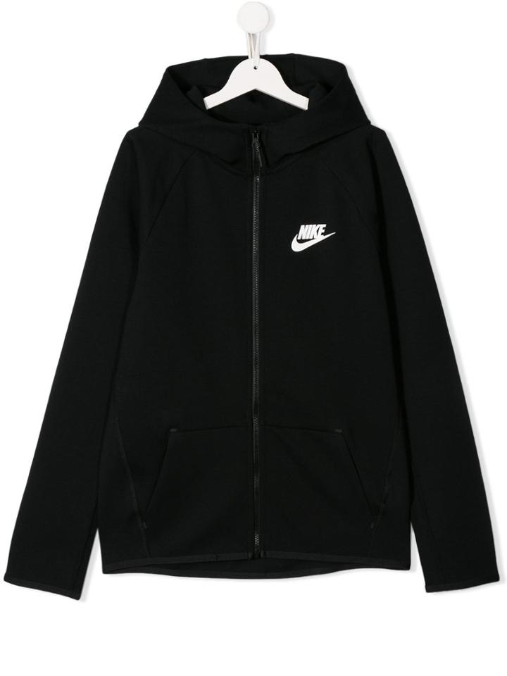 Nike Kids Teen Signature Zip Hoodie - Black