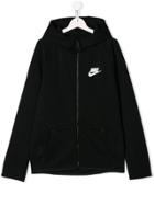 Nike Kids Teen Signature Zip Hoodie - Black