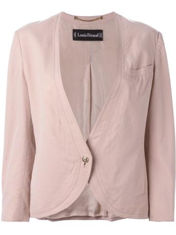 Louis Feraud Vintage Collarless Jacket