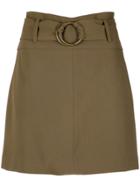 Nk Belted Mini Skirt - Unavailable