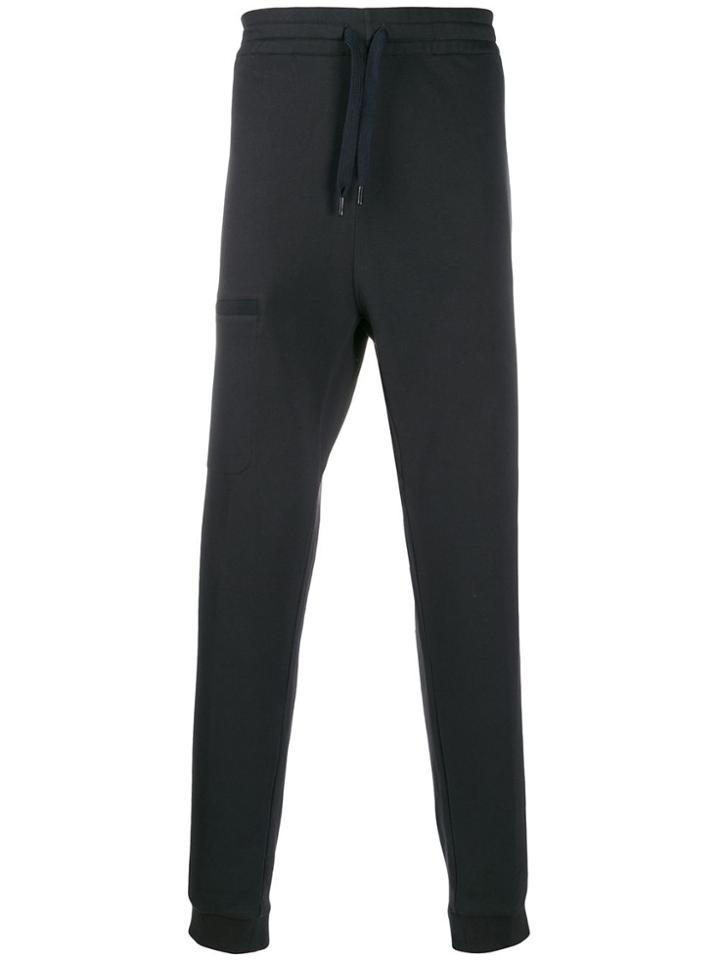 Z Zegna Tapered Track Pants - Black