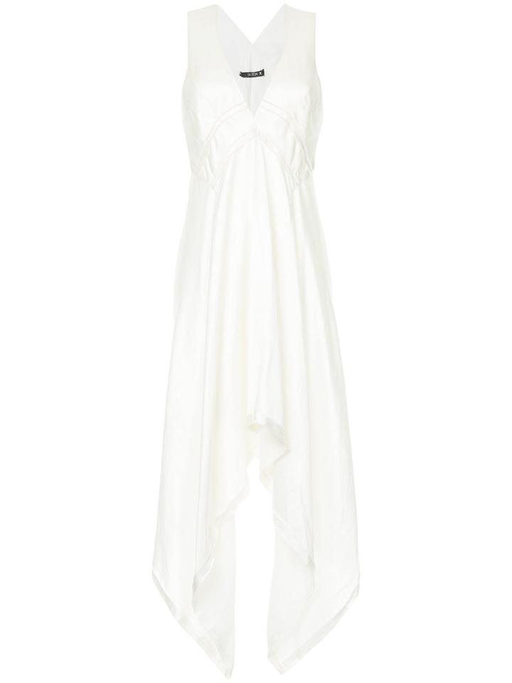 Kitx Puzzle Asymmetric Hem Dress - White