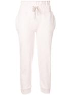 Adidas By Stella Mccartney Slim Fit Sweatpants - Pink & Purple