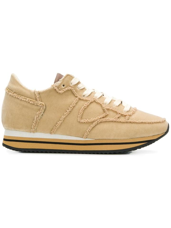 Philippe Model Tropez Higher Sneakers - Neutrals