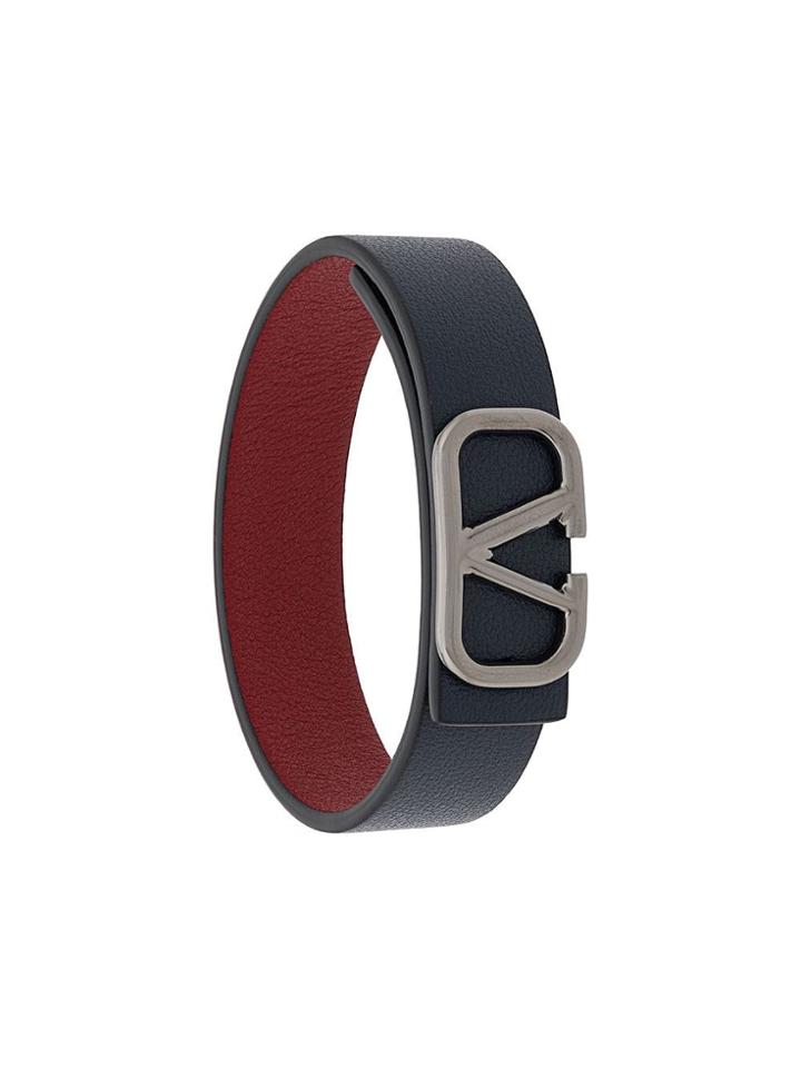 Valentino Valentino Garavani Go Logo Bracelet - Blue