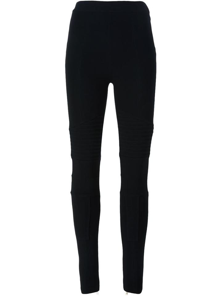 Givenchy Biker Style Leggings, Women's, Size: 36, Black, Viscose/polyamide/spandex/elastane/cotton
