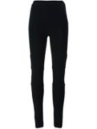 Givenchy Biker Style Leggings, Women's, Size: 36, Black, Viscose/polyamide/spandex/elastane/cotton