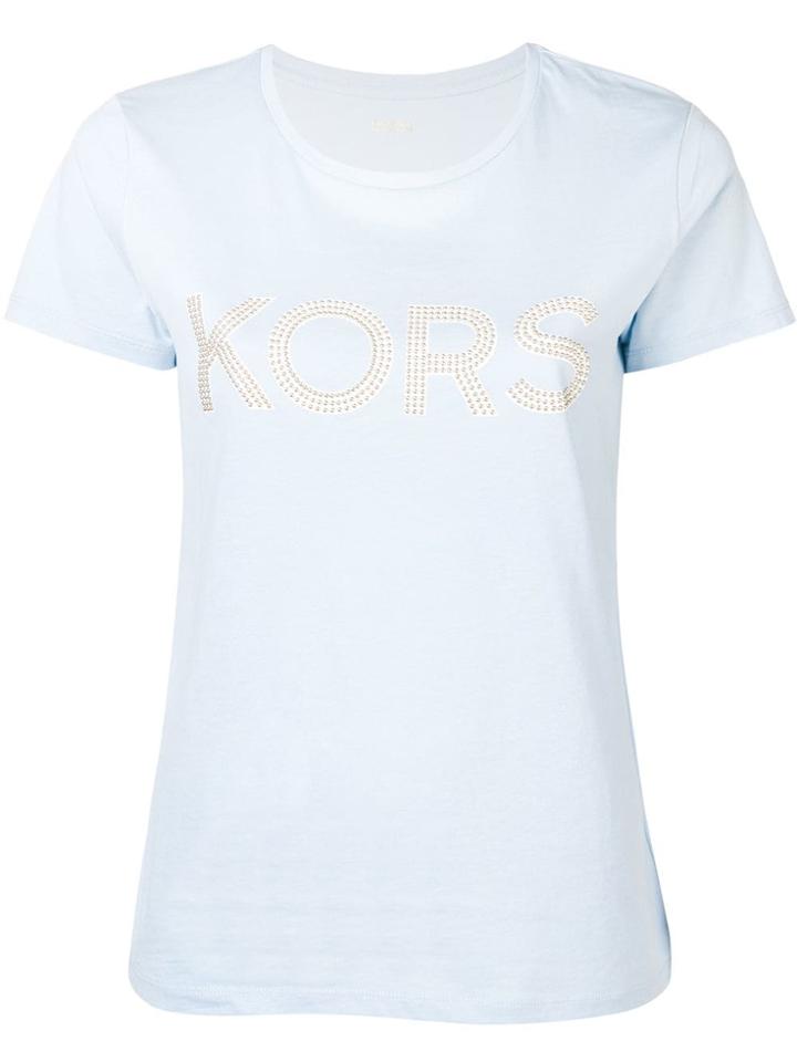 Michael Michael Kors Crew Neck T-shirt - Blue
