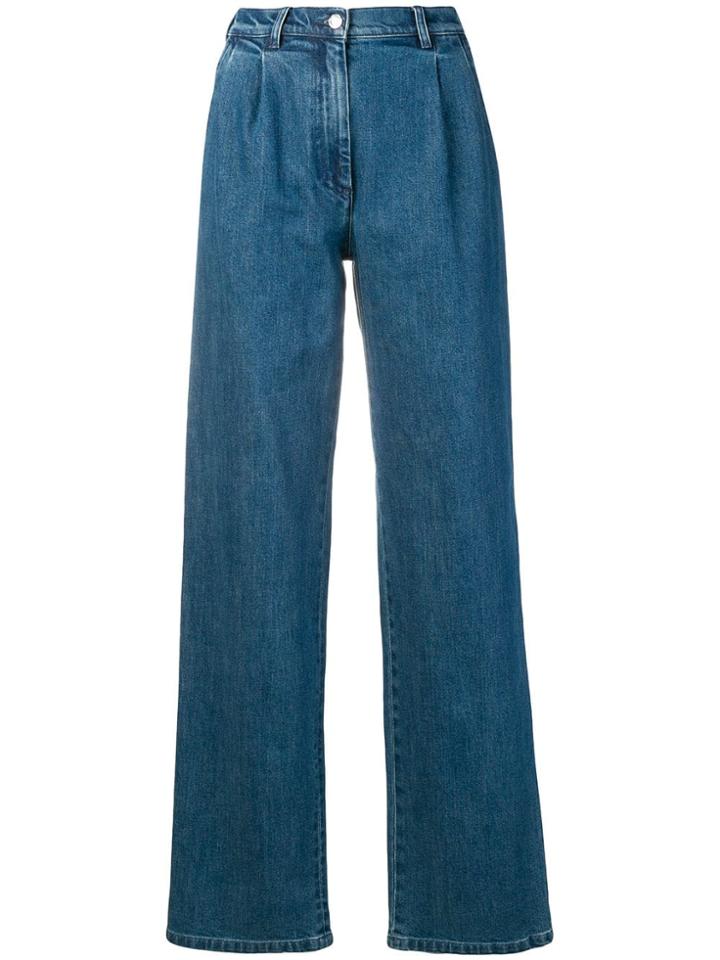 Vanessa Seward Giacomo Wide Leg Jeans - Blue