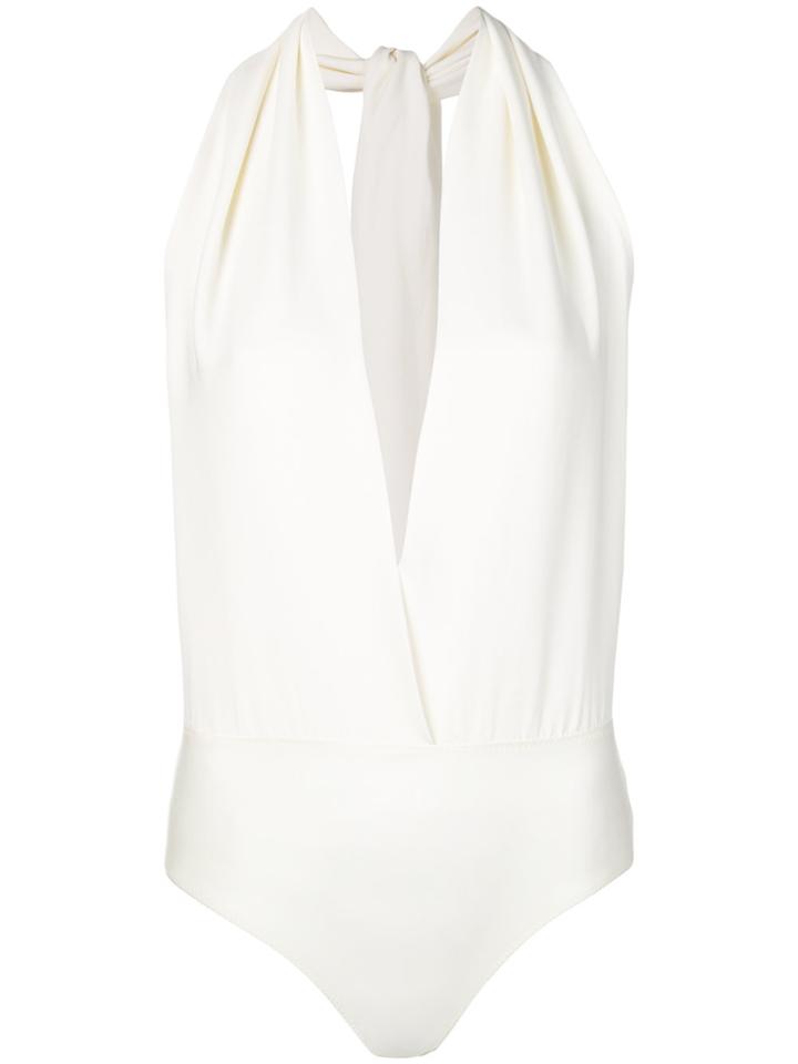 Dsquared2 Plunge Bodysuit - White