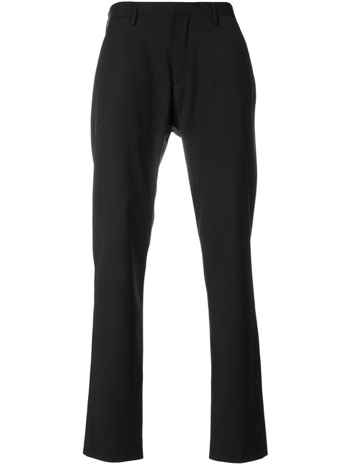 Frankie Morello Classic Trousers - Black