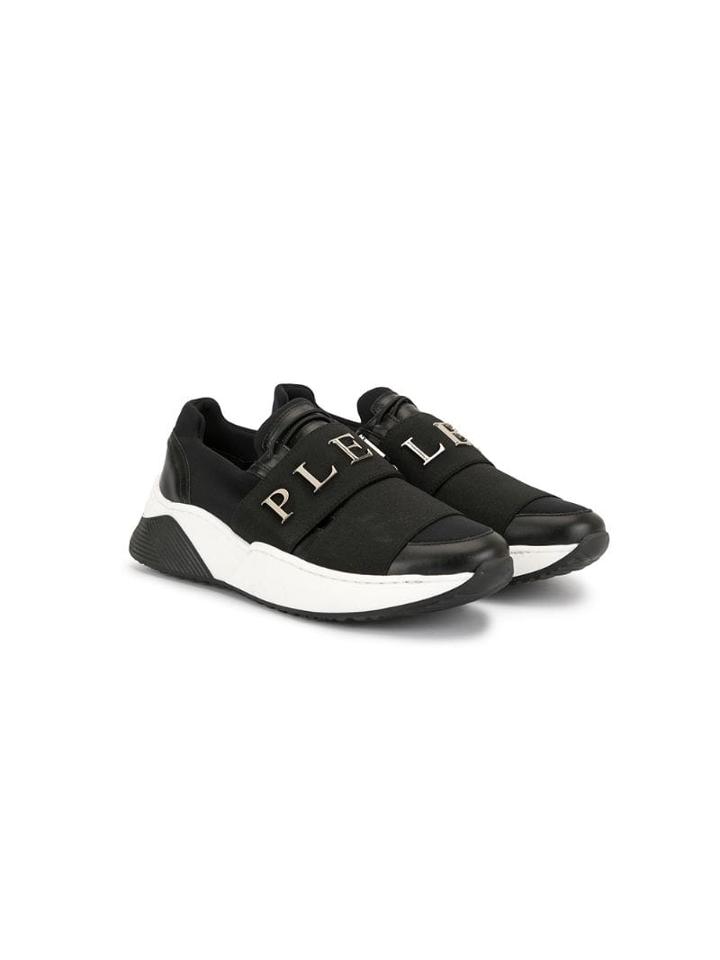 Philipp Plein Junior Original Runner Sneakers - Black