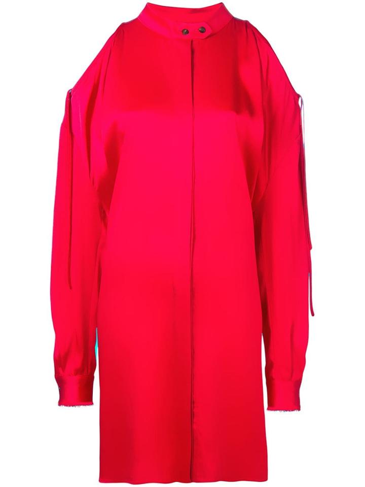 Damir Doma Dalrir Shirt Dress - Red