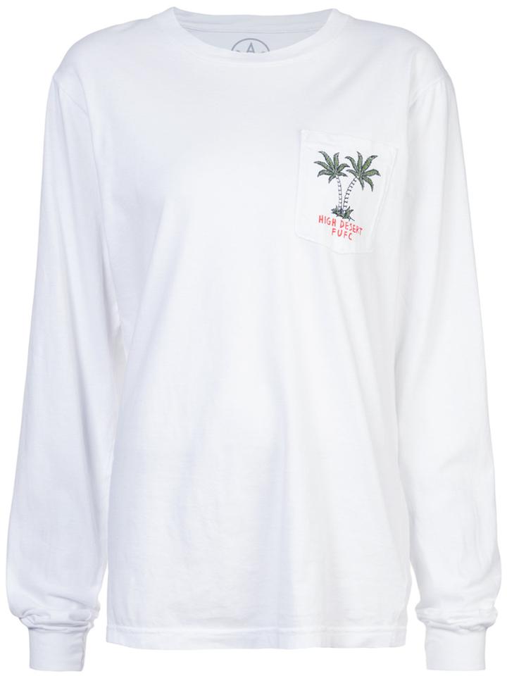 Local Authority Long Sleeve Printed T-shirt - White
