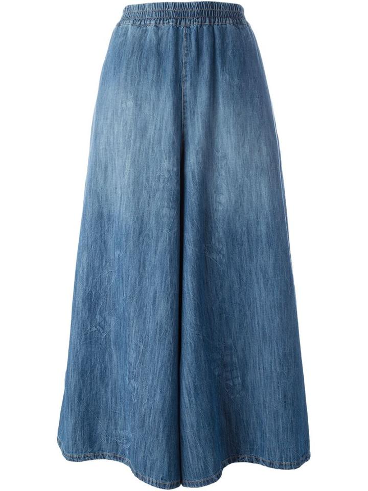 Amen Denim Wide Leg Trousers
