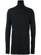 11 By Boris Bidjan Saberi Roll Neck Sweater - Black