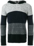 Roberto Collina Colour Block Jumper - Black