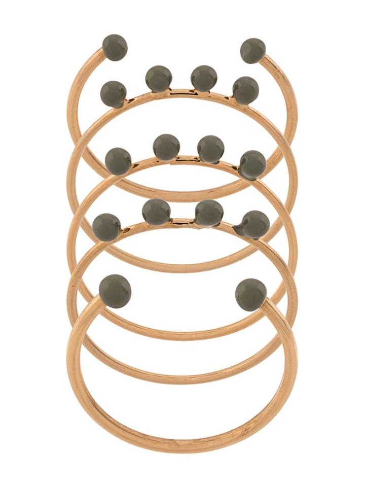Isabel Marant Delicate Ring Set - Gold