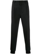 Paul Smith Tapered Tailored Trousers - Black