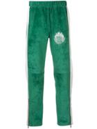Alchemist Leather Track Pants - Green