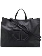 Telfar Large Shopping Bag - Black