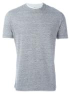 Brunello Cucinelli Basic T-shirt, Men's, Size: Large, Grey, Cotton