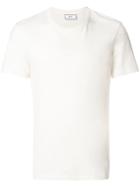 Ami Alexandre Mattiussi T-shirt With Silence Embroidery - White