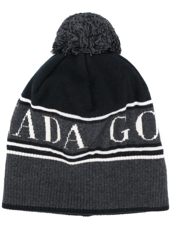 Canada Goose Pom Pom Beanie Hat - Black