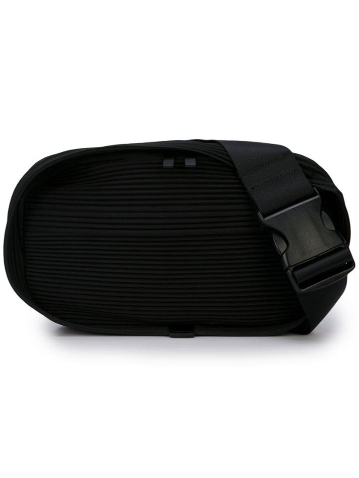 Homme Plissé Issey Miyake Pleats Belt Bag - Black