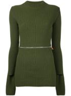 Nehera Zip Detail Jumper - Green
