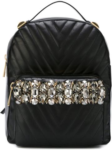 Gedebe Rhinestone Embellished Backpack