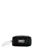 Mm6 Maison Margiela Ring Handle Clutch Bag - Black