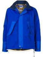 Junya Watanabe Man Contrast Panel Jacket - Blue