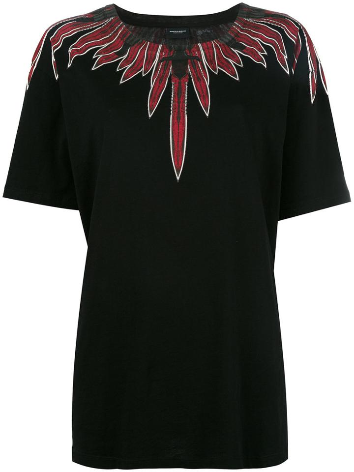 Marcelo Burlon County Of Milan Angelita T-shirt, Women's, Size: Xs, Black, Cotton