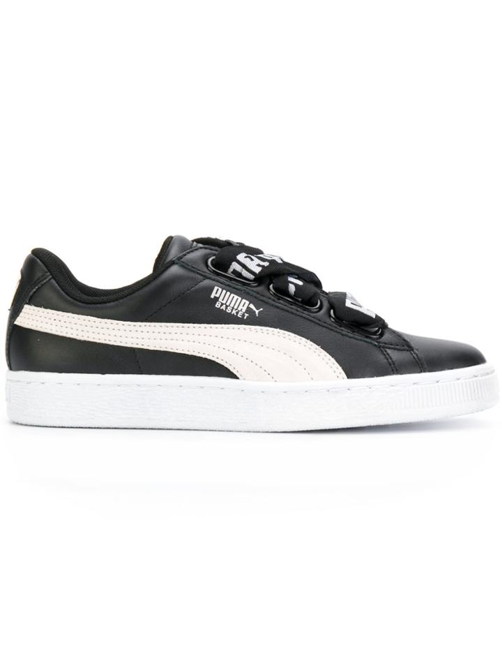 Puma Basket Heart De Sneakers - Black
