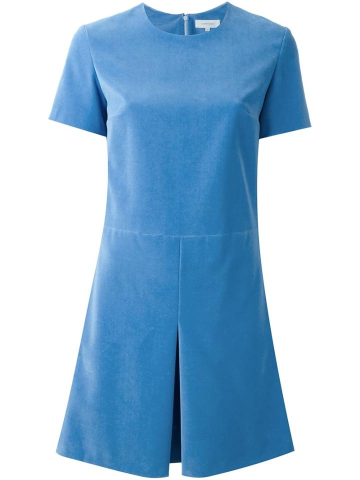Carven Velvet Short Dress