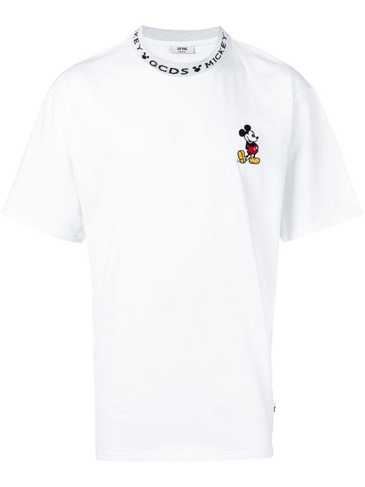 Gcds Gcds X Disney Mickey Mouse Logo T-shirt - White